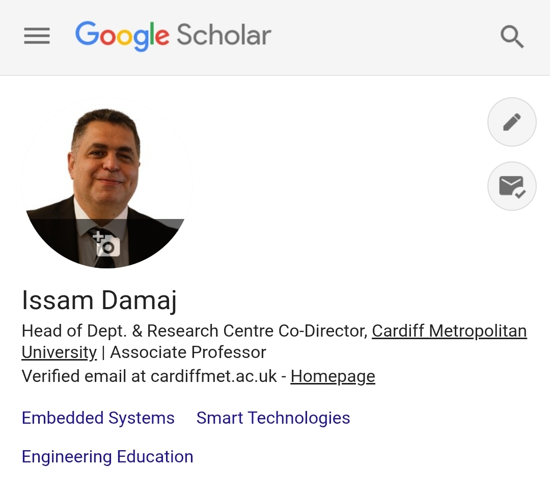 Google Scholar profile