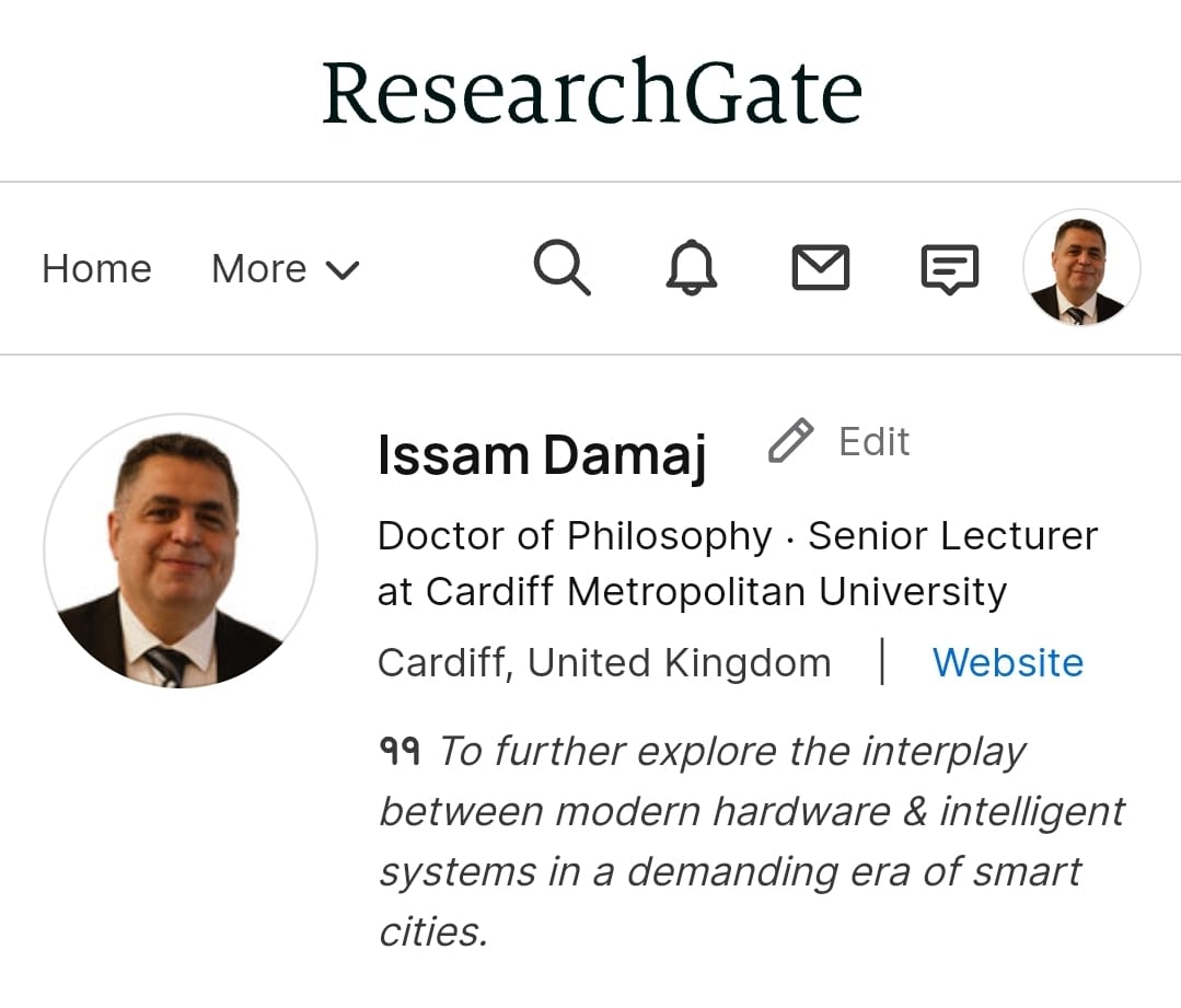 ResearchGate profile